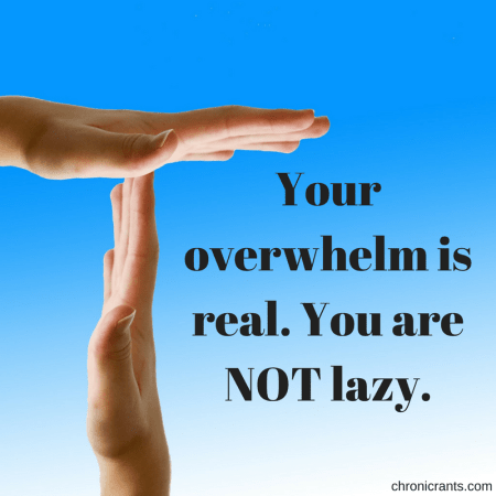 CR - time and overwhelm